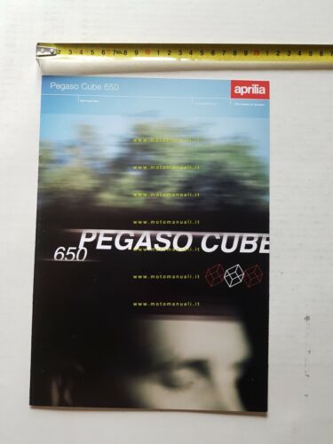 Aprilia Pegaso 650 Cube 1999 depliant originale brochure moto