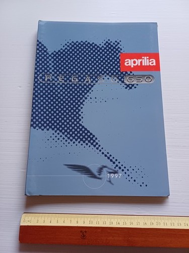Aprilia presentazione Pegaso 650 modello 1997 cartella stampa originale IT …