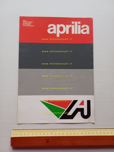 Aprilia produzione 125 250 cross enduro trial 1984 depliant originale …