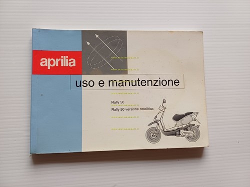 Aprilia Rally 50 - Catalitica 1995 manuale uso manutenzione libretto …