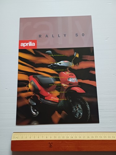 Aprilia Rally 50 1995 depliant italiano originale