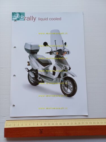 Aprilia Rally 50 liquid cooled 2000 catalogo accessori dedicati originale