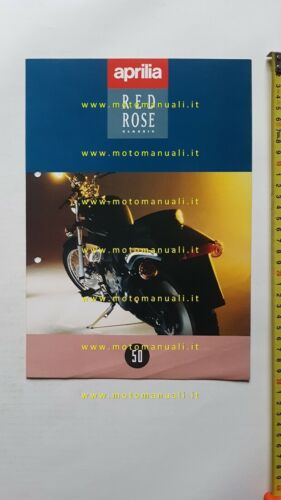Aprilia Red Rose 50 Classic 1993 depliant originale volantino scooter …