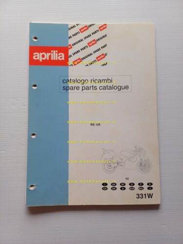Aprilia RS 125 1998 catalogo ricambi TELAIO originale