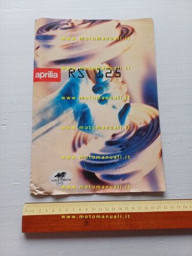 Aprilia RS 125 depliant originale italiano