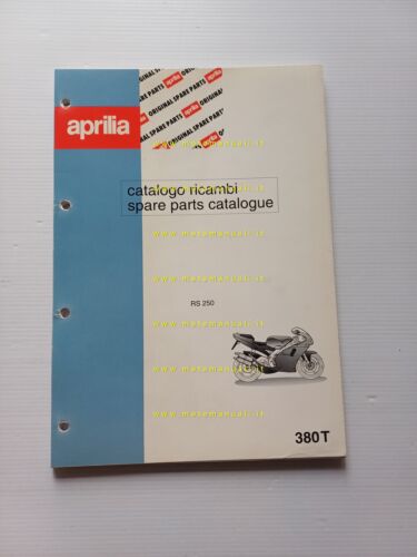 Aprilia RS 250 1995-96 catalogo ricambi TELAIO originale spare part …