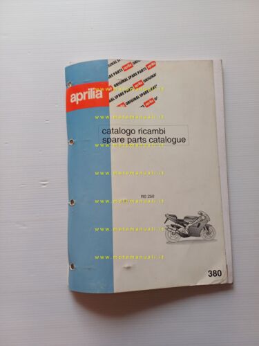 Aprilia RS 250 1995 catalogo ricambi TELAIO originale spare part …