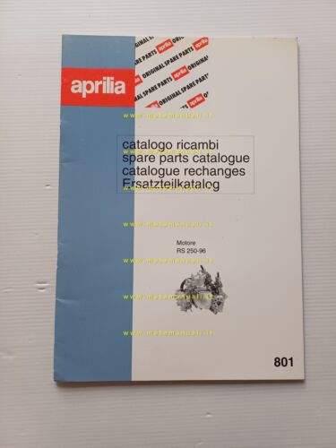 Aprilia RS 250 1996 catalogo ricambi MOTORE originale