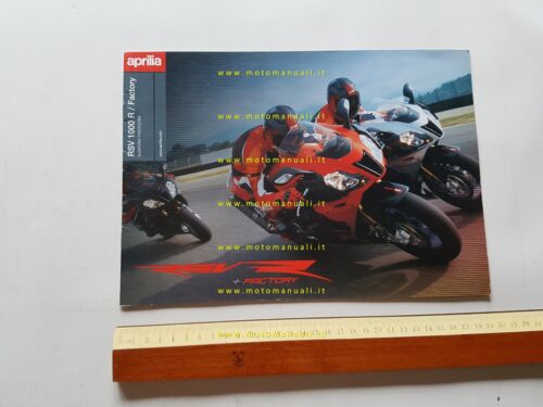 Aprilia RSV 1000 - RSV 1000 Factory 2005 depliant originale …