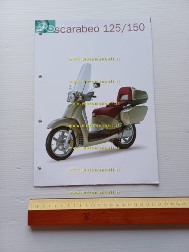 Aprilia Scarabeo 125-150 2000 catalogo accessori dedicati originale