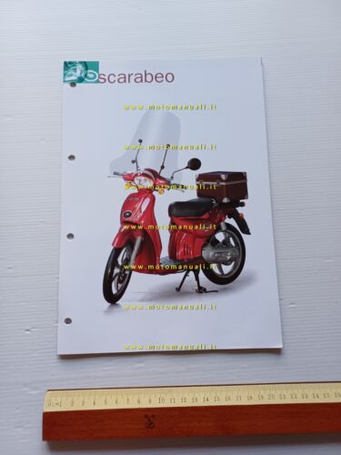 Aprilia Scarabeo 50 2000 catalogo accessori dedicati originale