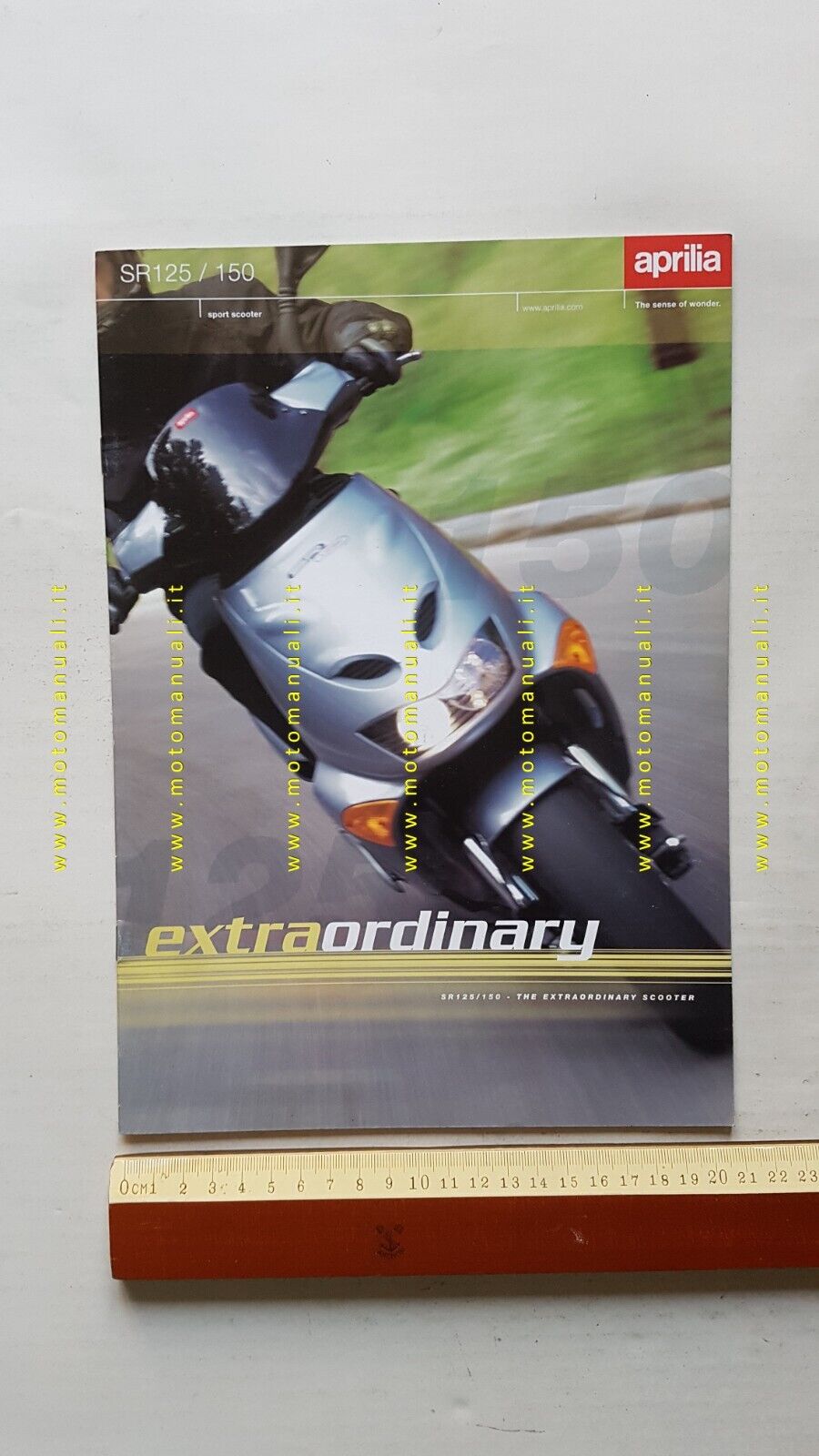 Aprilia SR 125-150 1999 depliant originale italiano