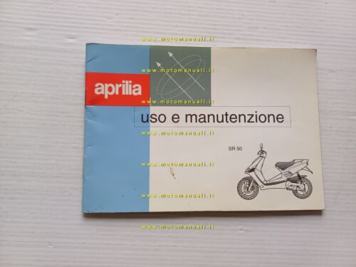 Aprilia SR 50 1994 manuale uso manutenzione libretto istruzioni originale