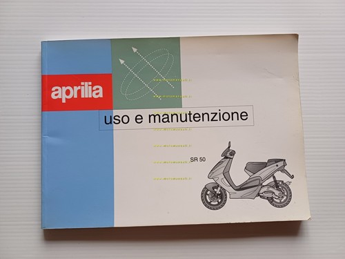 Aprilia SR 50 1996-97 manuale uso manutenzione libretto originale