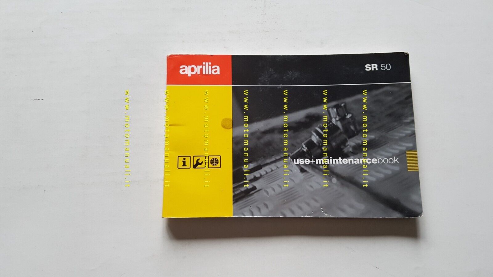 Aprilia SR 50 2000-02 manuale uso manutenzione italiano originale