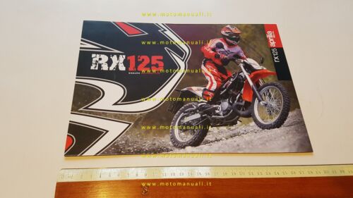 Aprilia SX 125 RX 125 depliant originale italiano
