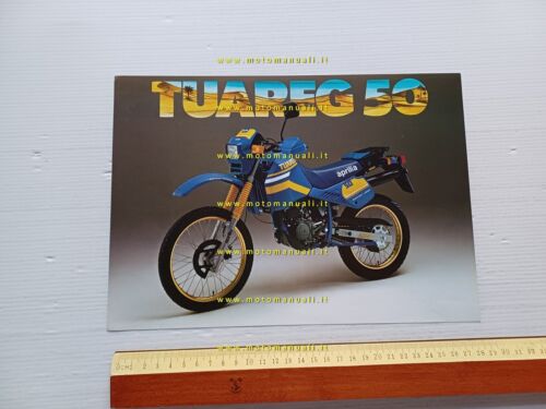 Aprilia Tuareg 50 1986 enduro depliant italiano originale