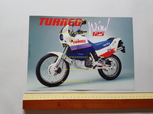 Aprilia Tuareg Wind 125 1988 depliant italiano originale