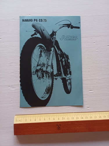 Aspes Navaho 50 P6 CS 1975 depliant originale italiano