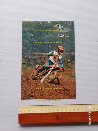 Aspes Produzione modelli Hopi 125 1975 depliant originale moto brochure