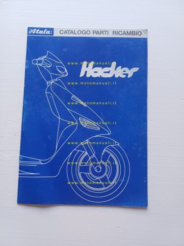 Atala 50 Hacker 1995 catalogo ricambi TELAIO originale spare parts …