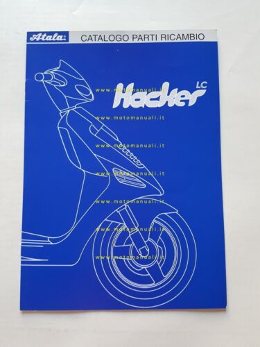Atala 50 Hacker LC 1997 catalogo ricambi TELAIO originale spare …