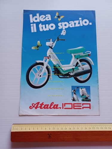 Atala 50 Idea 1987 depliant italiano originale