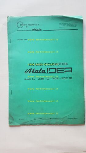 Atala 50 IDEA modelli 1986 catalogo ricambi TELAIO originale