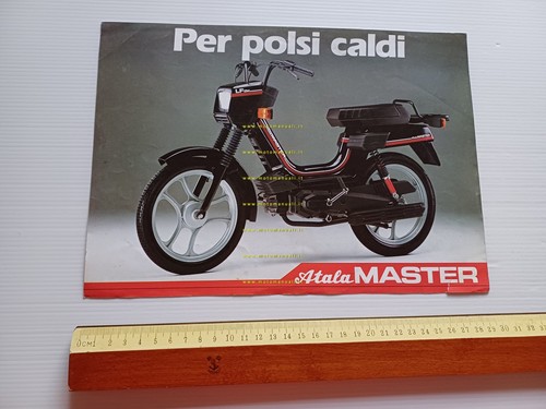 Atala 50 Master LL-LL2M 1985 depliant tubone italiano originale