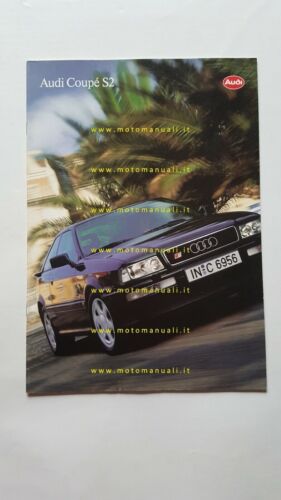 Audi Coup S2 1993 depliant auto originale italiano