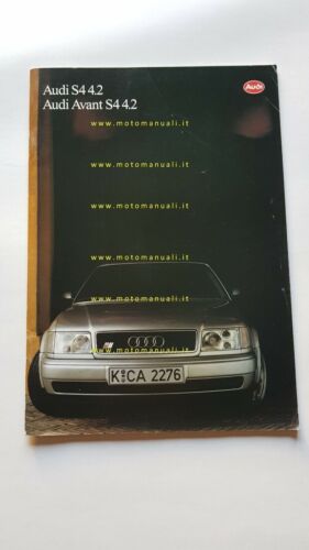 AUDI S4 4.2 - Avant S4 4.2 1993 depliant originale …