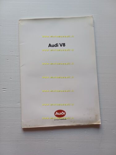 AUDI V8 1988 cartella stampa originale