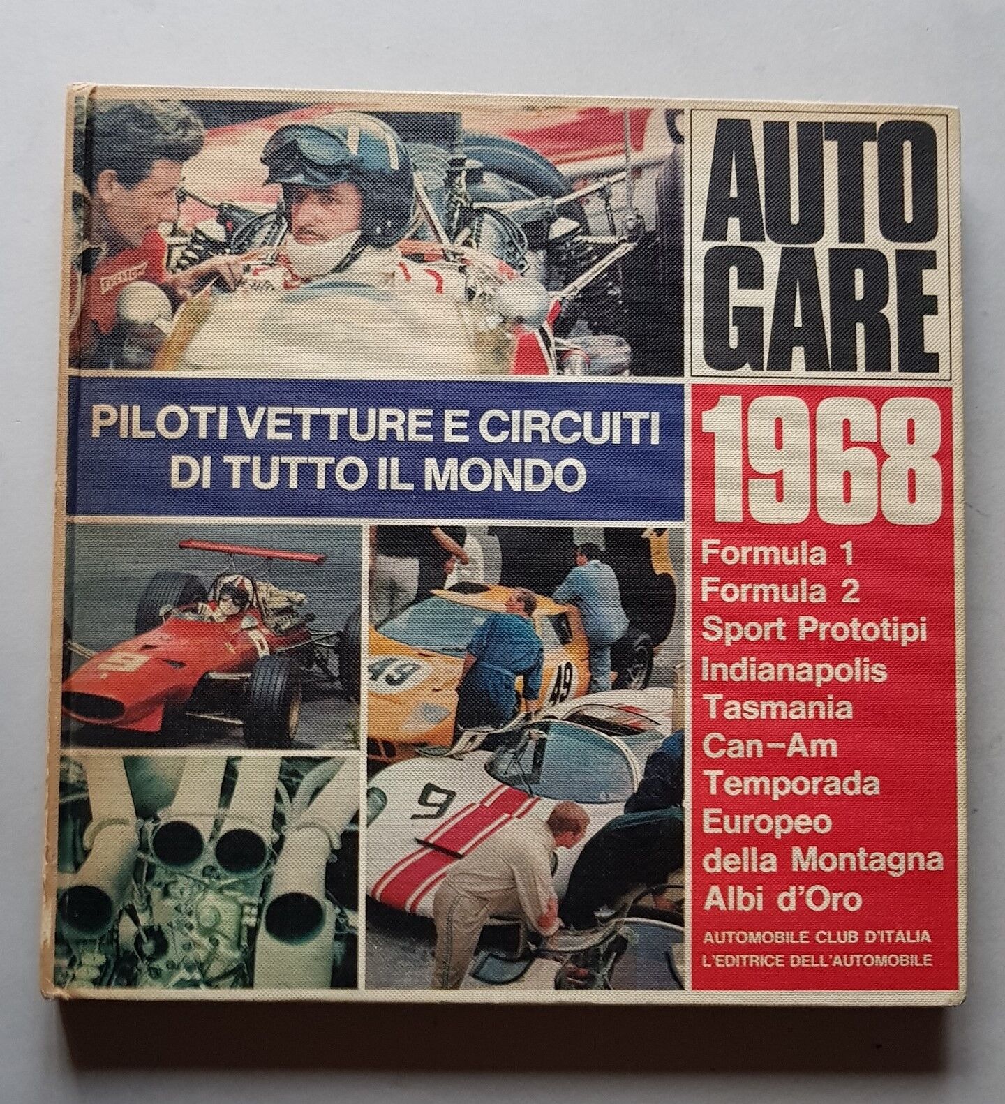 Auto Gare 1968 libro auto originale no depliant brochure