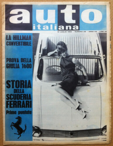 Auto Italiana - 1962 n 28 - Giulia 1600 - …