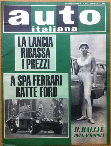 Auto Italiana - 1964 n 22 - Lancia - Ford …