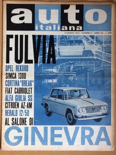 Auto Italiana - Anno 44 - numero 11 - 14 …