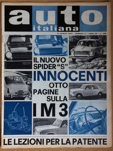 Auto Italiana - Anno 44 - numero 17 - 25 …