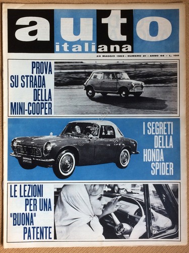 Auto Italiana - Anno 44 - numero 21 - 23 …