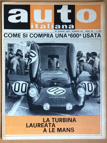 Auto Italiana - Anno 44 - numero 26 - 27 …