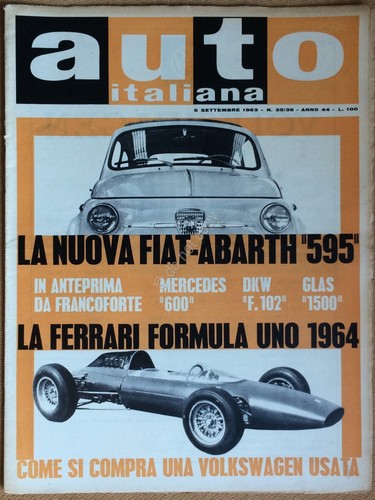 Auto Italiana - Anno 44 - numero 35/36 - 5 …