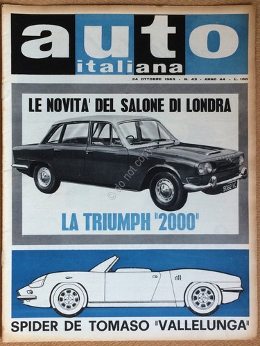 Auto Italiana - Anno 44 - numero 43 - 24 …