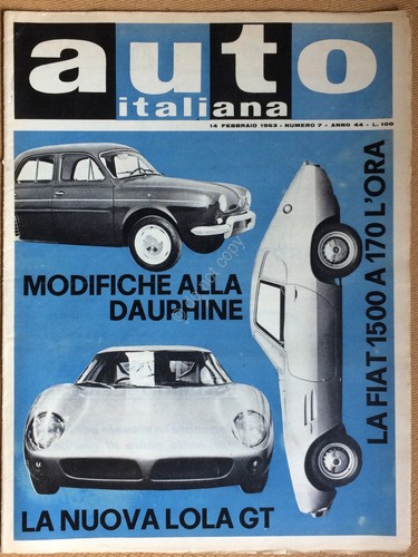 Auto Italiana - Anno 44 - numero 7 - 14 …