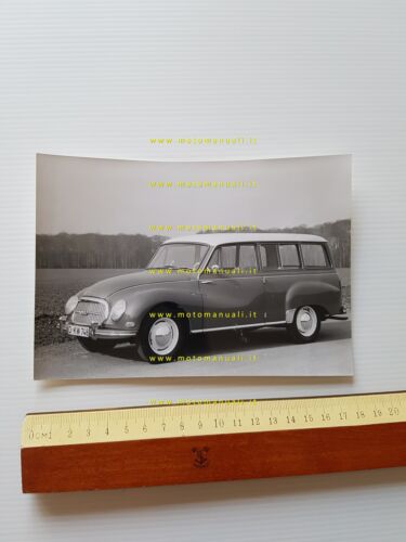 Auto Union 1000 Universal 1956 foto cartella stampa originale
