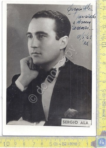Autografo - Autograph - Antonio Moretti - Sergio Ala - …
