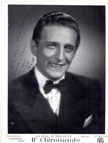 Autografo - Autograph - Carlo Moreno - Armando Simonini - …