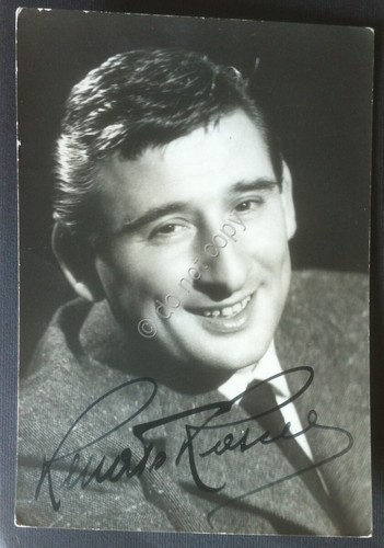 Autografo - Renato Rascel - su fotografia
