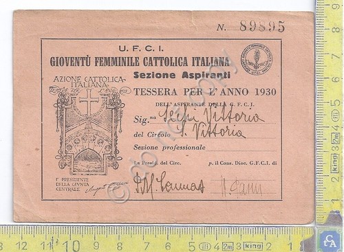 Azione Cattolica Italiana - Gioventù Femminile - Sezione Aspiranti - …