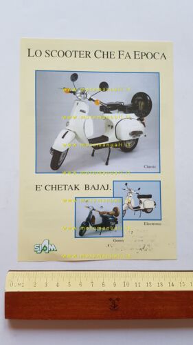 Bajay Chetak 125 - 150 D 12V Electronic depliant originale