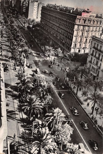 Barcelona Avenida del Generalisimo Franco 1952