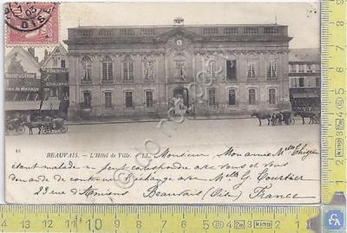 Beauvais - Municipio e carrozze - 1903